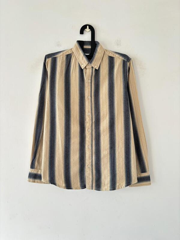 Dune blue textured shirt