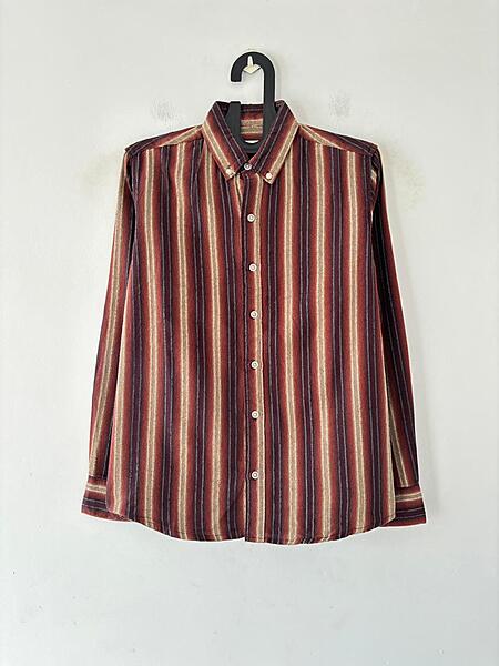 Rusty red textured shirt