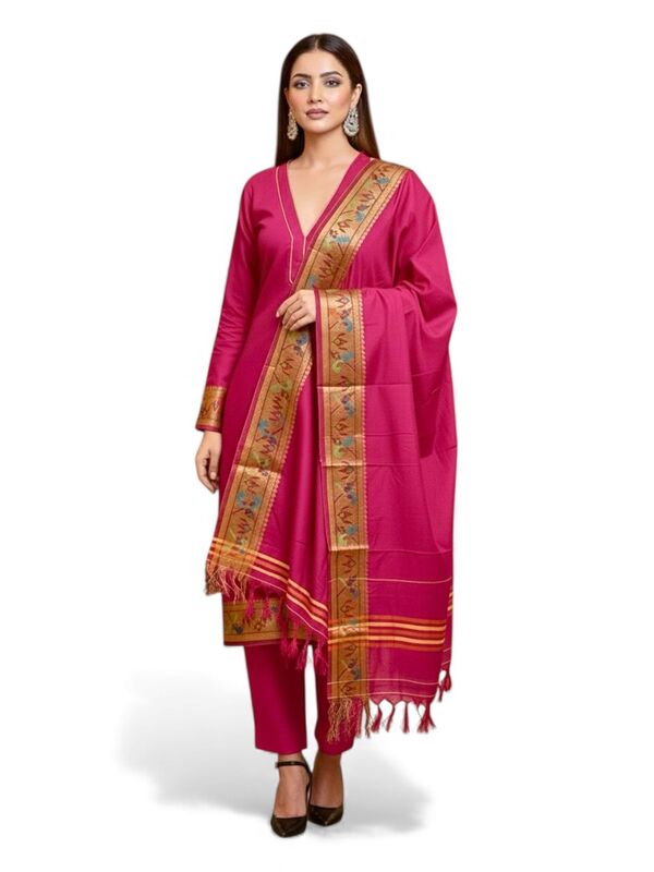 Mangalgiri Cotton  Paithni Suit Set #2