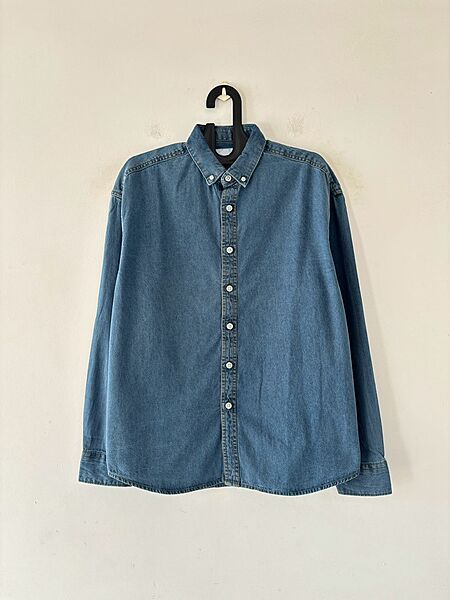 Classic blue denim shirt