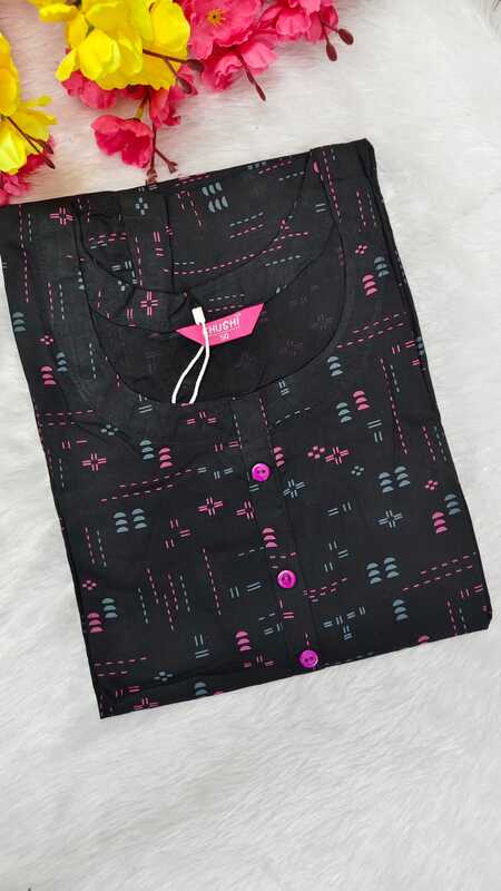 Viscose Rayon Floral Printed Kurti 33