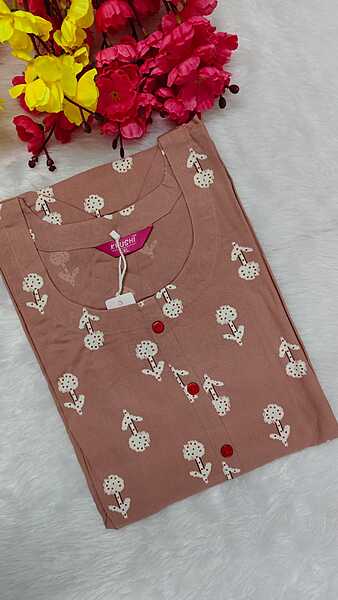 Viscose Rayon Floral Printed Kurti 36