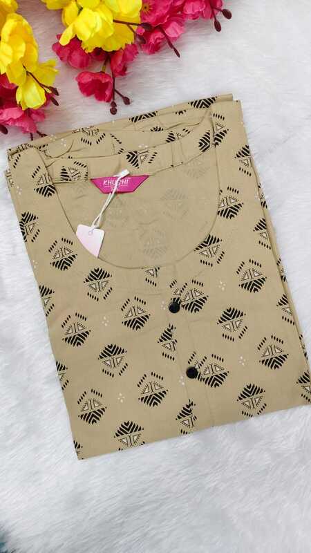 Viscose Rayon Floral Printed Kurti 39