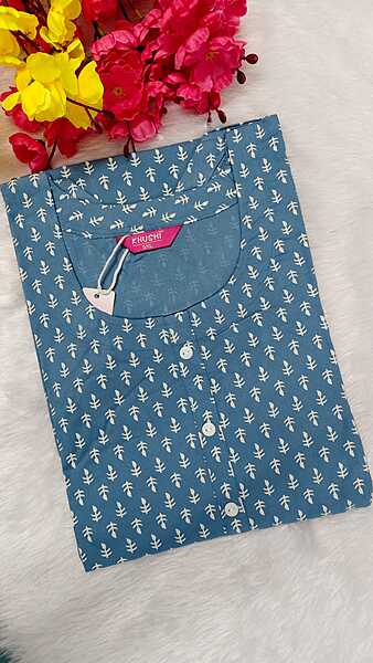 Viscose Rayon Floral Printed Kurti 42