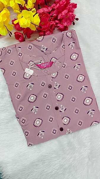 Viscose Rayon Floral Printed Kurti 47