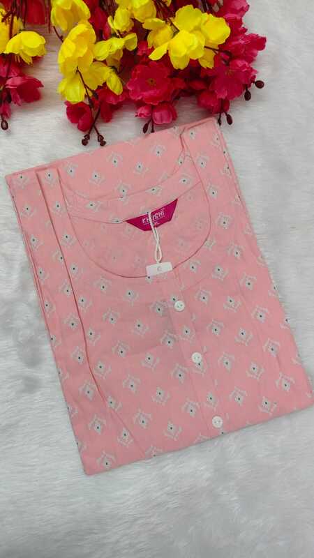 Viscose Rayon Floral Printed Kurti 52