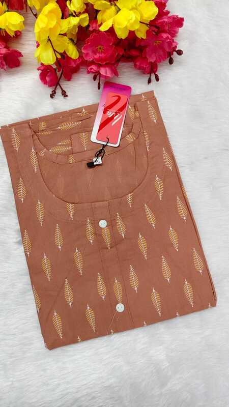 Viscose Rayon Floral Printed Kurti 54