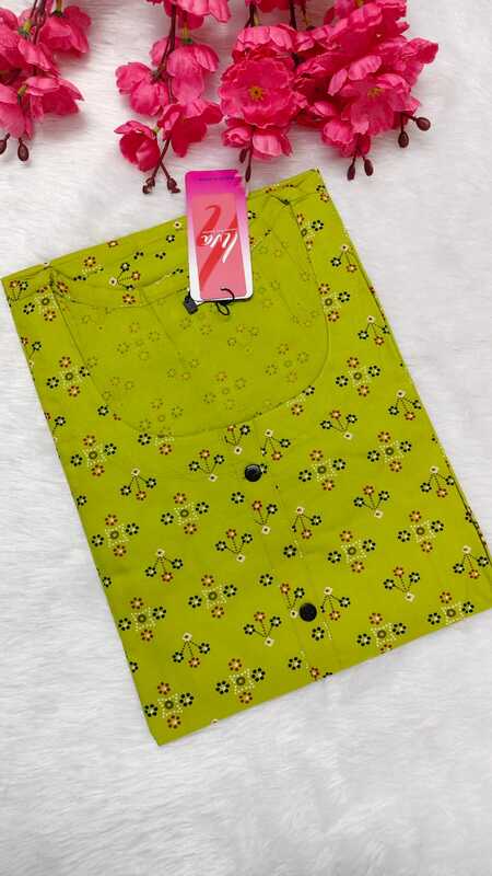 Viscose Rayon Floral Printed Kurti 57