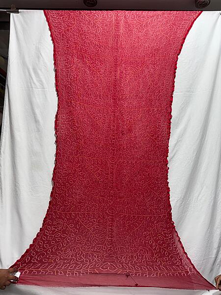 Kala Sanskruti All over Red Color Pure Banarasi Saree 6.5M Elegant Traditional Wear Graceful Pure Banarasi Saree Handcrafted Artistry for Woman