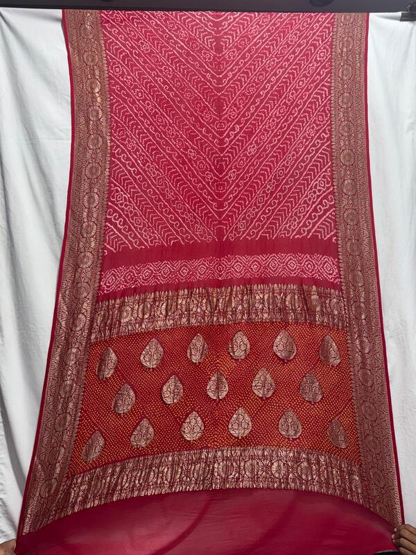 Kala Sanskruti All Over Red Color Pure Banarasi Saree 6.5M Elegant Traditional Wear Graceful Pure Banarasi Saree Handcrafted Artistry for Woman