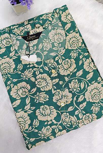 Viscose Rayon Floral Printed Kurti 27
