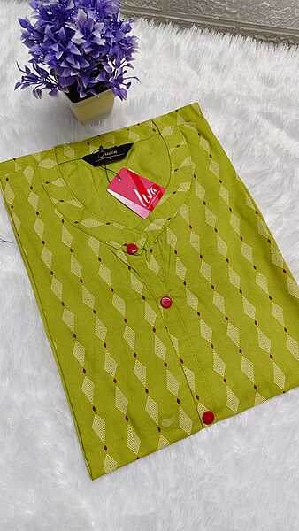 Viscose Rayon Floral Printed Kurti 25