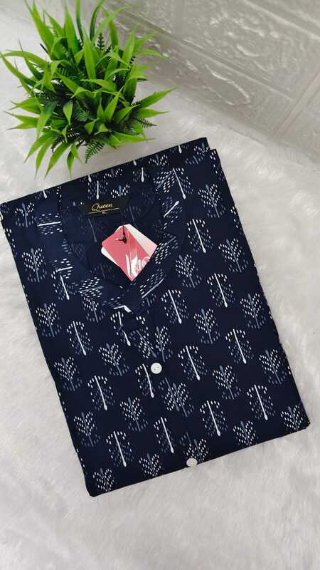 Viscose Rayon Floral Printed Kurti 22