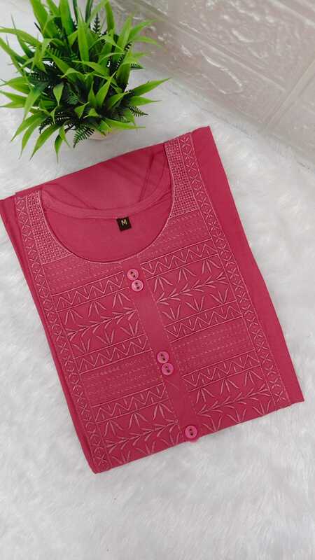 Viscose Rayon Floral Printed Kurti 21