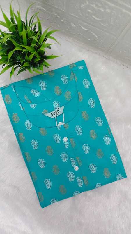 Viscose Rayon Floral Printed Kurti 24