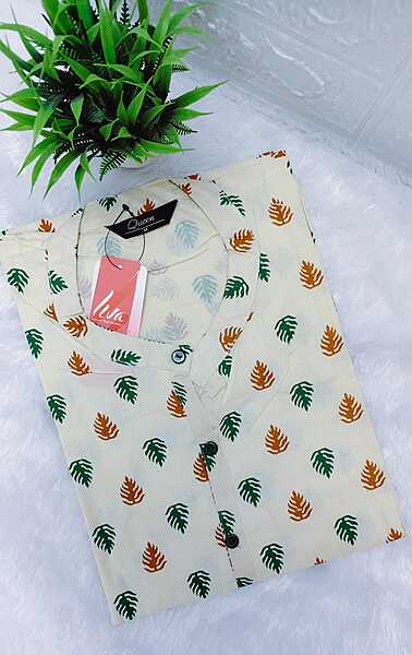 Viscose Rayon Floral Printed Kurti 20