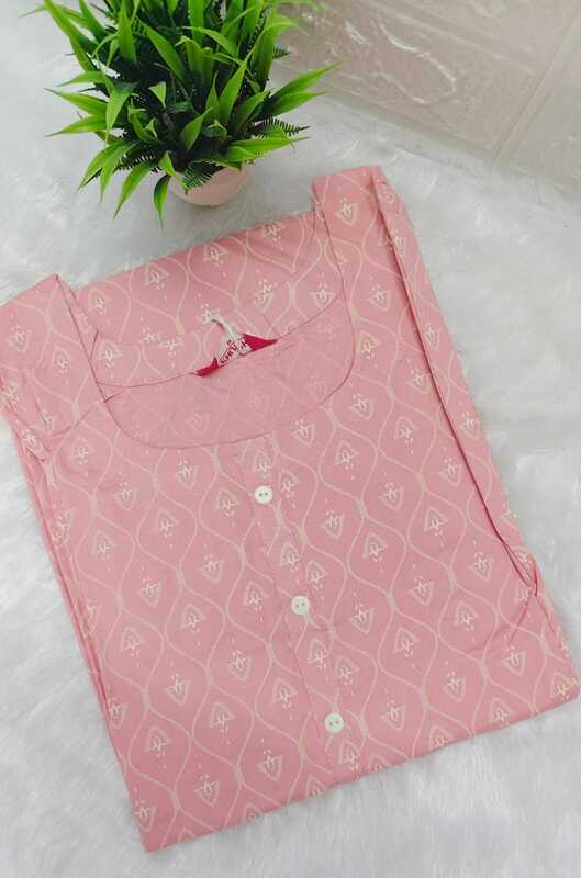 Viscose Rayon Floral Printed Kurti 17