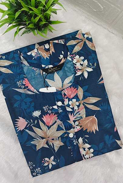 Viscose Rayon Floral Printed Kurti 28