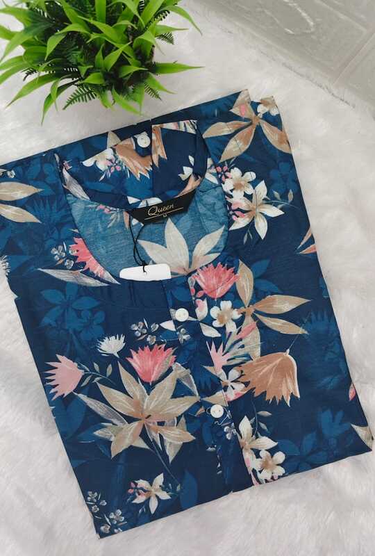 Viscose Rayon Floral Printed Kurti 28