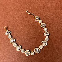 Rose Gold plated star shape bracelet