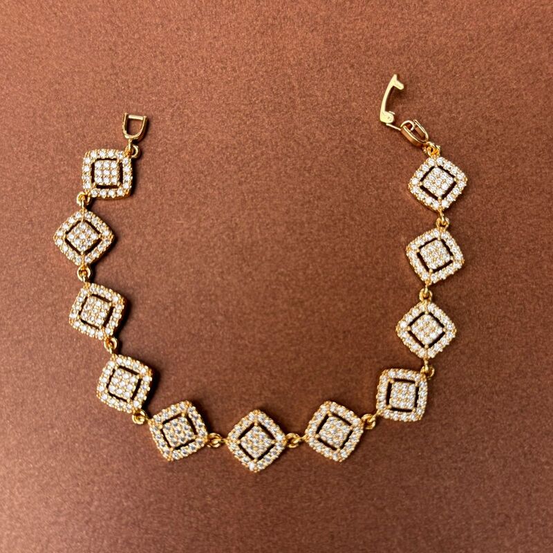 Gold Triple bracelet