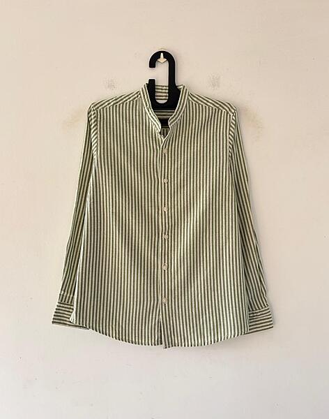 Leaf green striped mandarin