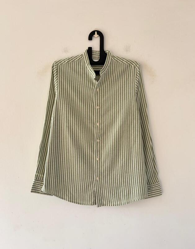 Leaf green striped mandarin