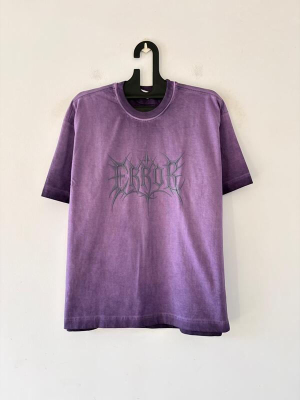 Purple faded oversized tee