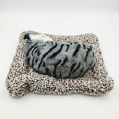 Sleeping Cute Cat for Car Dashboard and Home Decor with Activated Carbon