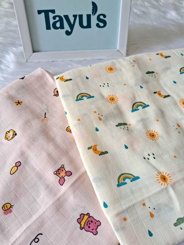 Muslin Bath towel-Colour