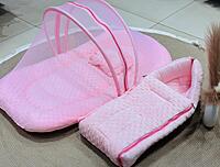 VELVET BUBBLE NETBED &CARRY BED COMBO