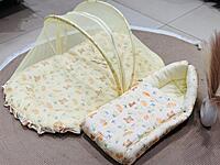 VELVET COTTON NETBED& CARRY BED COMBO
