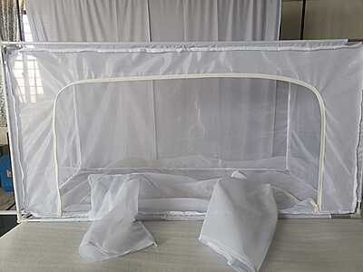 4E-M-B-6060120 Eco Mesh Black Insect Cage