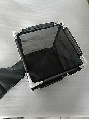 4E-M-B-353535 Eco Mesh Black Insect Cage