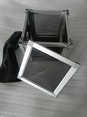 flek-AL-almin-Blk-MC insect cage