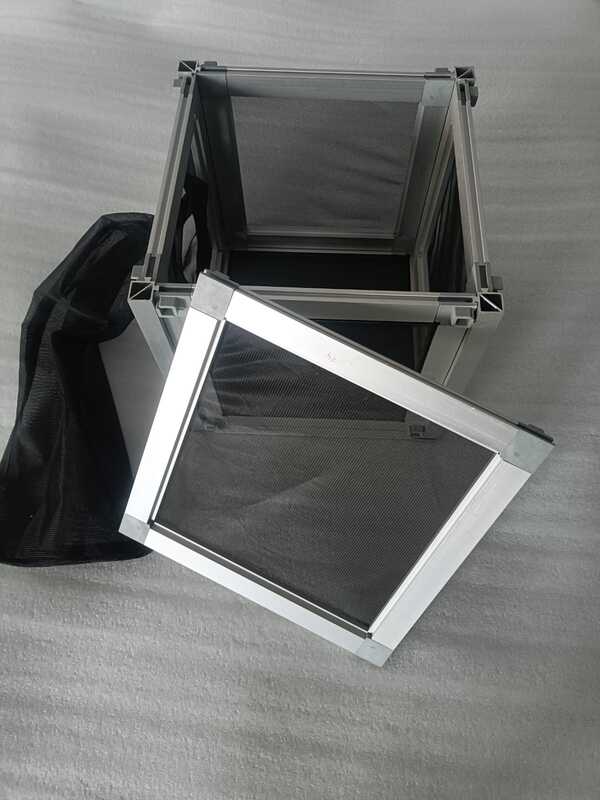 flek-AL-almin-Blk-M insect cage