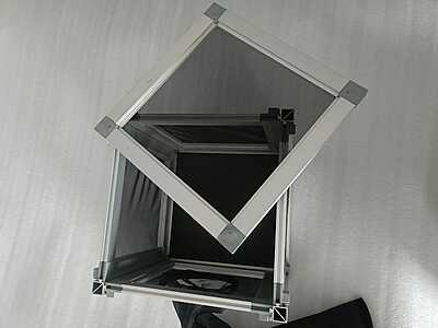 flek-AL-almin-Blk-M insect cage