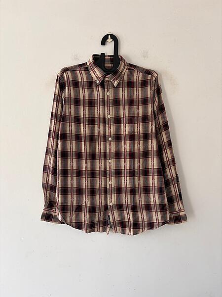 Beige & Ember flannels