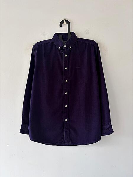 Violet corduroy shirt