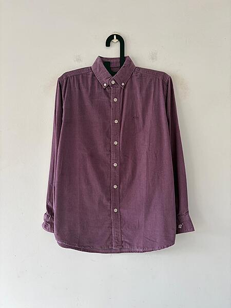 Dusty plum corduroy shirt