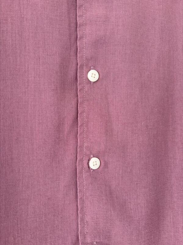 Dusty mauve linen shirt