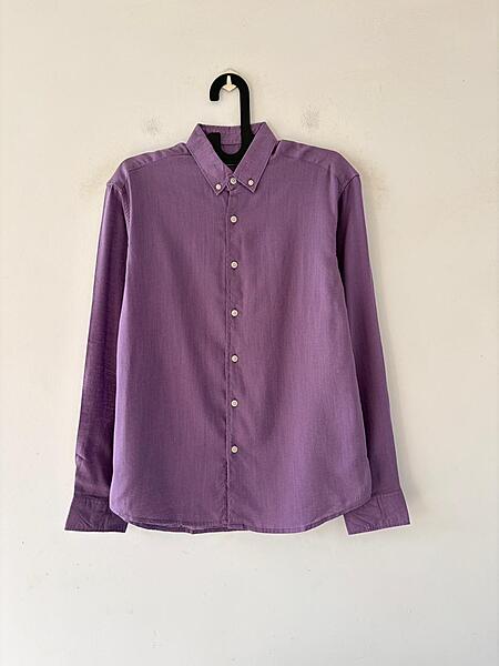 Lavender haze linen shirt