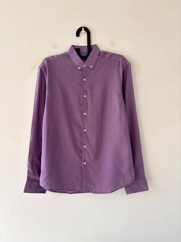 Lavender haze linen shirt