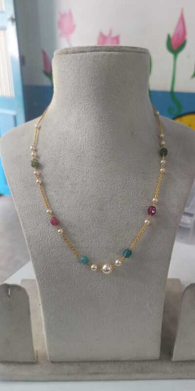 Pearl Chain Pendant