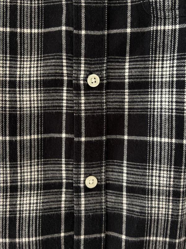 Black & Ash grey flannels