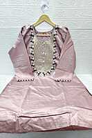 Premium Roman Silk Kurti 2