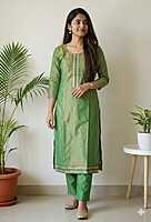 Premium Tissue Silk Kurti