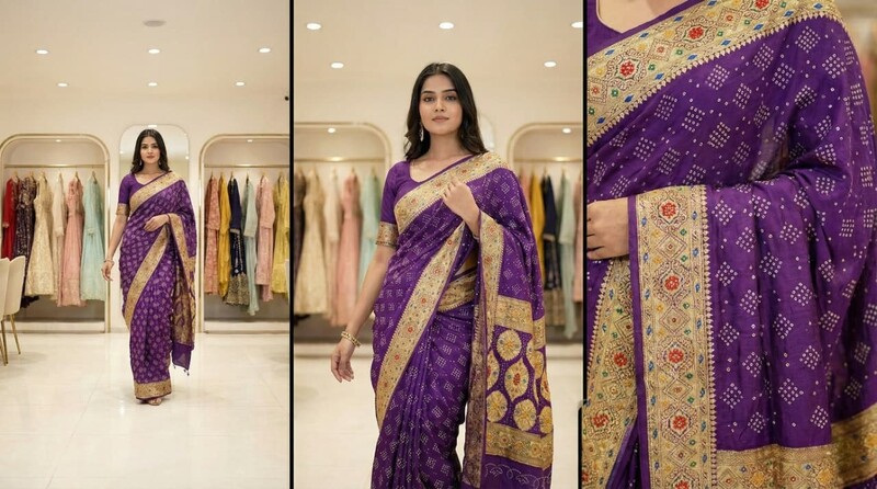 Kala Sanskruti Lavender Color Pure Banarasi Saree 6.5M Elegant Traditional Wear Graceful Pure Banarasi Saree Handcrafted Artistry for Woman