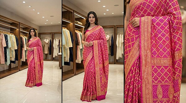 Kala Sanskruti Pink Color Pure Banarasi Saree 6.5M Elegant Traditional Wear Graceful Pure Banarasi Saree Handcrafted Artistry for Woman