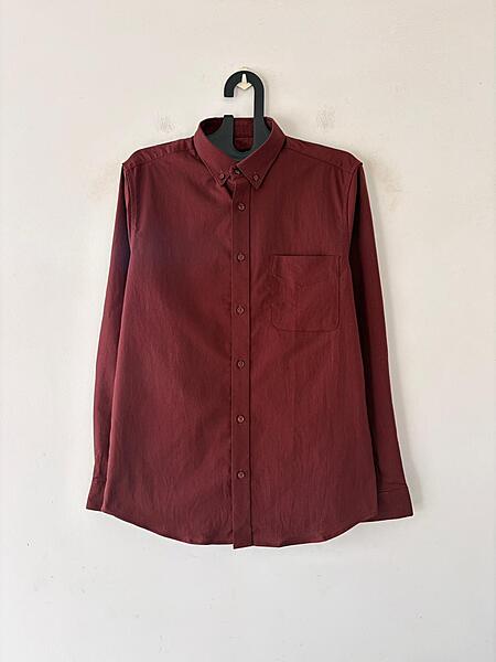 Maroon ember oxford shirt